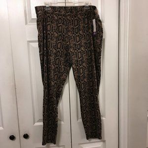 Utopia By Hue Perfect Python Denim Jeggings